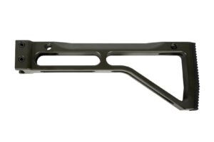 0014351 arsenal cnc machined aluminum tactical buttstock assembly 1913 picatinny attachment od green