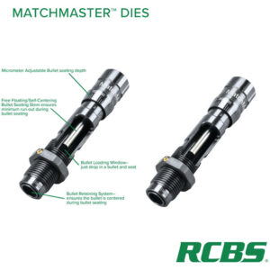 RCBS MatchMaster Competition Seating Die - 338 ARC