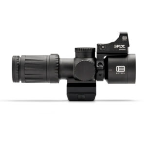 EOTech Vudu FFP Ultra Short Rifle Scope w/EFLX BLK 4-12X36mm MR5 MRAD Reticlew/Mount & EFLX Mount - additional view