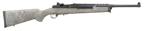 Ruger 5877 Mini-14 Tactical 5.56x45mm NATO 5+1 18.50" Barrel, Blued Alloy Steel, Exclusive Hogue Ghillie Green Stock, Optics Ready