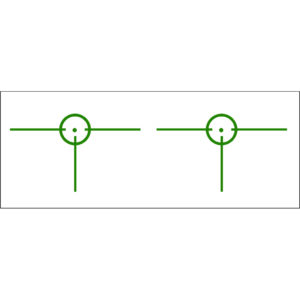 Gunstar Tactical 3D 1 Reticle Green
