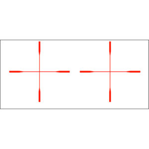 Gunstar Rifle Crosshair Orange