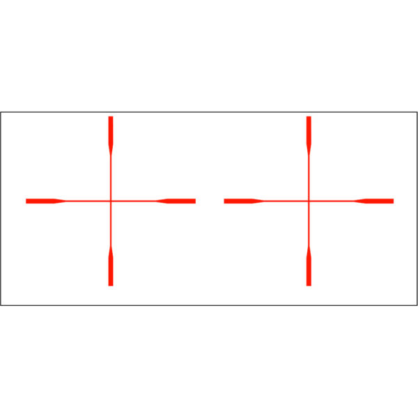 Gunstar Rifle Crosshair Orange