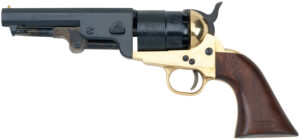 Pietta PF51BR44512 1851 Sheriff 44 Cal 5.50" 6rd Shot Brass Frame, Blued Cylinder, Blued Octagon Barrel, Walnut Grip