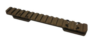 Talley PLMSB735 Browning X-Bolt Smoked Bronze Picatinny Rail Long Action 20 MOA