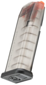 Strike Industries 15+1-Round 9mm Magazine, Translucent Smoke
