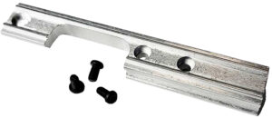 Crickett KSA031ALSS Scope Mount Kit 3/8" Silver