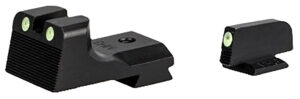 Kimber Mfg.,inc ML11230 1911 Ledged Night Sight Set Green/Tritium Black Outline Front Sight-Green/Tritium Black Outline Rear Sight