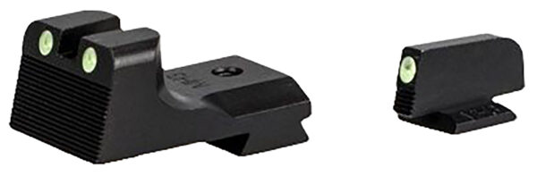 Kimber Mfg.,inc ML11230 1911 Ledged Night Sight Set Green/Tritium Black Outline Front Sight-Green/Tritium Black Outline Rear Sight