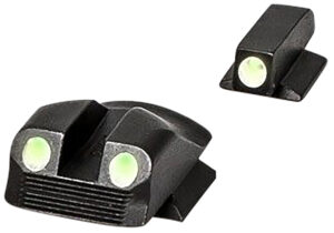Kimber Mfg.,inc ML11229 Micro.380/Micro9 Sight Set Green/Tritium Black Outline Front Sight-Green/Tritium Black Outline Rear Sight