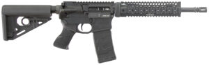 Larue Tactical LT1555612QUAD LT15 Quad Rail 5.56 30+1 12" Stealth Barrel Black Right Hand