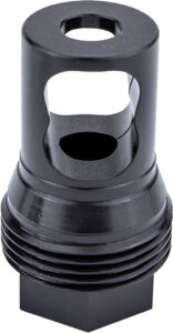 Kgm Suppressors A-TMB50-S-2 R50T Taper Muzzle Brake Black Nitride Steel 7/8"x14 Threads