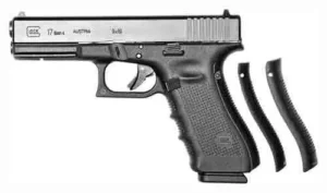 GLOCK 17 G17 GEN 4 HGA 9MM 4.49 IN BBL FS BLACK 5LB TRIGGER 3 17RD MAGS