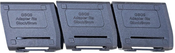 ATI GERMGSG9GLK Magazine Adapter 9mm Fits Glock Black 3 Pack