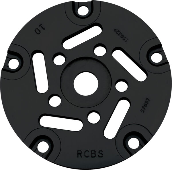 RCBS Pro Chucker 5 Shell Plate, Size #6, Black Steel