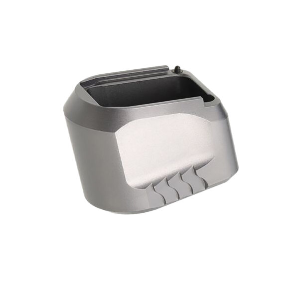 Tyrant CNC M&P 9/40 Mag Extension +5 - Grey