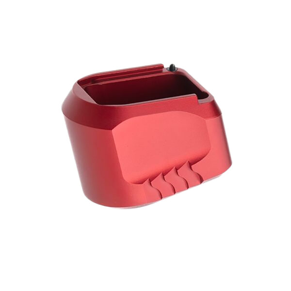 Tyrant CNC M&P 9/40 Mag Extension +5 - Red