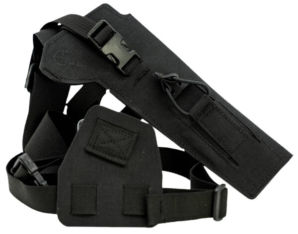 Cole-tac VW201 Varmint Wrangler Pistol Holder Chest Black Left Hand