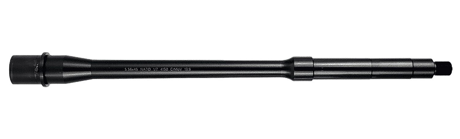 185350 Lead & Steel Llc LS556GOV-MID-13.9 5.56mm 13.90" Government Profile Features M4 Feed Ramps