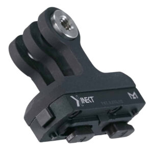 Kinetic Development Group KIN5-500 Go Pro Mount For Standard Magpul MLOK Slots Black Aluminum