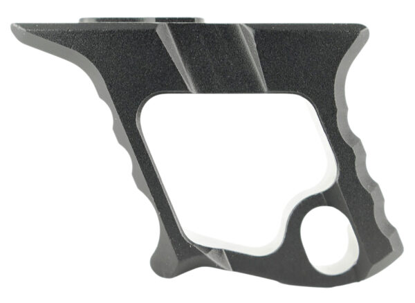 Tyrant CNC Halo Handstop, Black Aluminum, AR-15