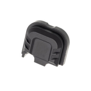 Tyrant CNC TDG43X48SPBLACK Slide Cover Plate Chevron Design Glock 43x/48 Black Aluminum