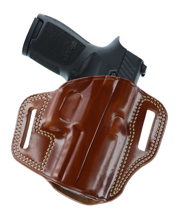 Galco Combat Master OWB Leather Holster, Tan