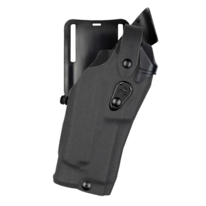 Safariland 6365RDS ALS/SLS Low-Ride Duty Holster for Glock 17 MOS w/ Light, Basketweave Black