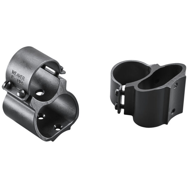 Weaver See-Thru Scope Mount/Ring Combo, 1-Inch, for Remington 760/742, Matte Black
