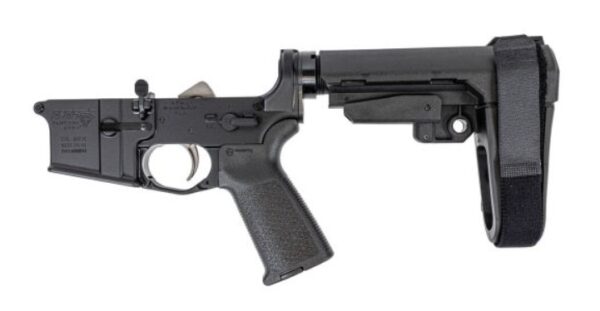 DPMS DP-15 MOE PANTHER POLISHED TRIGGER SBA3 LOWER BLACK DP51655128221