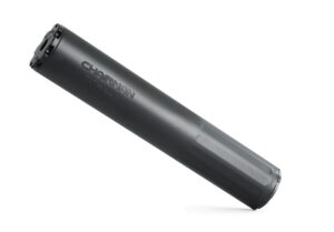BOSS CHAIRMAN - 5/8X24 STANDARD END CAP 7.62 FULL LENGTH SILENCER HIGH PRESSURE LOADS STAINLESS NITRIDED CORESTANDARD END CAP NON-GAS BLOWBACK ACTION (BOLT GUN PISTON ETC) CH-15080-762-SS-58-SE-BLK