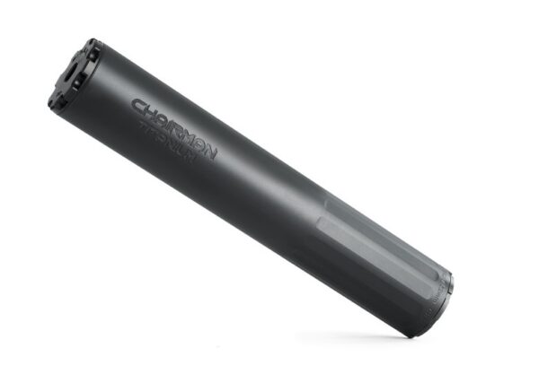 BOSS CHAIRMAN - 5/8X24 STANDARD END CAP 7.62 FULL LENGTH SILENCER HIGH PRESSURE LOADS STAINLESS NITRIDED CORESTANDARD END CAP NON-GAS BLOWBACK ACTION (BOLT GUN PISTON ETC) CH-15080-762-SS-58-SE-BLK