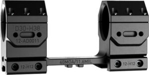 Audere AD0011A Adversus Scope Mount, 30mm, 40 MOA, High, Black - view 2
