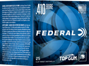 FEDERAL TOP GUN 410 2.5" 1/2OZ - #9 1330FPS 250RD CASE LOT