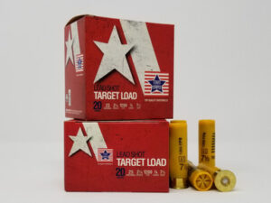 Stars and Stripes 20 Gauge Ammunition Target Loads CT82475 2-3/4" 7-1/2 Shot 7/8oz 1200fps Case 250 Rounds