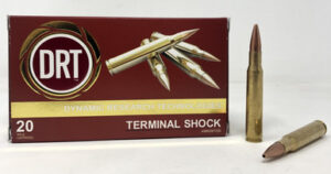DRT 30-06 Ammunition DRT3006175TS 175 Grain Terminal Shock Hollow Point 20 Rounds