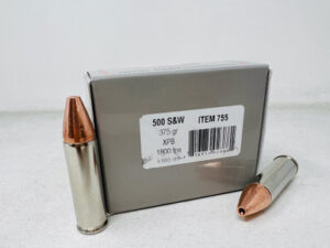 Underwood 500 S&W Magnum Ammunition UW755 375 Grain XPB Solid Copper Hollow Point 20 Rounds