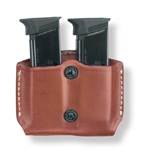 Gould & Goodrich Gold Line Double Magazine Case, Pocket Pistol Fit