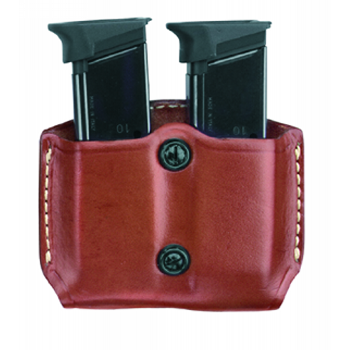 Gould & Goodrich Gold Line Double Magazine Case, Compact Fit