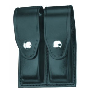 Gould & Goodrich Double Magazine Case with Snap Closure
