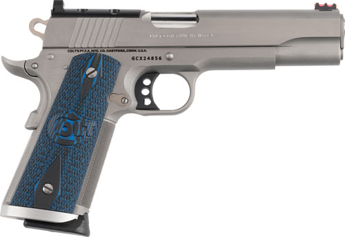 GO5072XEOR COLT GOLD CUP TROPHY 9MM 5" - 8RD STAINLESS G10 OPTIC READY