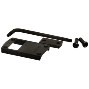 Leupold DeltaPoint Pro dovetail mount in matte finish with included hardware and Torx wrench