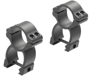 Leupold Rifleman Gen2 1-inch See-Thru High Rings matte black, side view