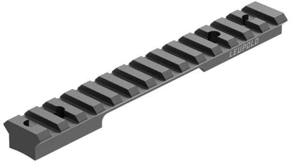 Leupold BackCountry Cross-Slot one-piece scope base for Remington 700 Short Action, black matte