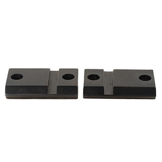 Leupold 2-piece QRW detachable Weaver-style scope base in gloss black