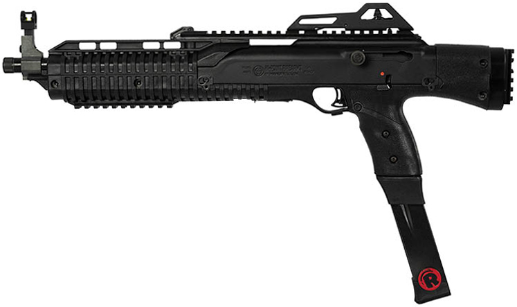 MKS204595PBRACERDCT2XRB.jpg MKS HI POINT 4595 45ACP 14.25 10RD THRD BRACE C