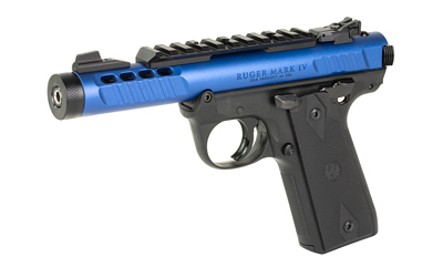 RUG43961_3 RUGER MRK IV LITE 22LR 4.4" 10RD BLU - additional view