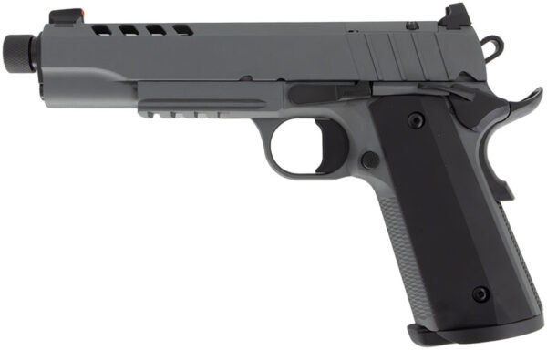 TISAS 1911 NIGHT STALKER SF 9MM 5 THD RAIL GREY