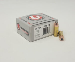 Underwood 356 TSW Ammunition UW158 115 Grain Jacketed Hollow Point 20 Rounds