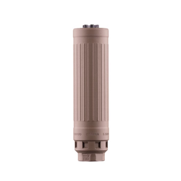 Dead Air CT5P Patrol Suppressor, Xeno Mount, FDE